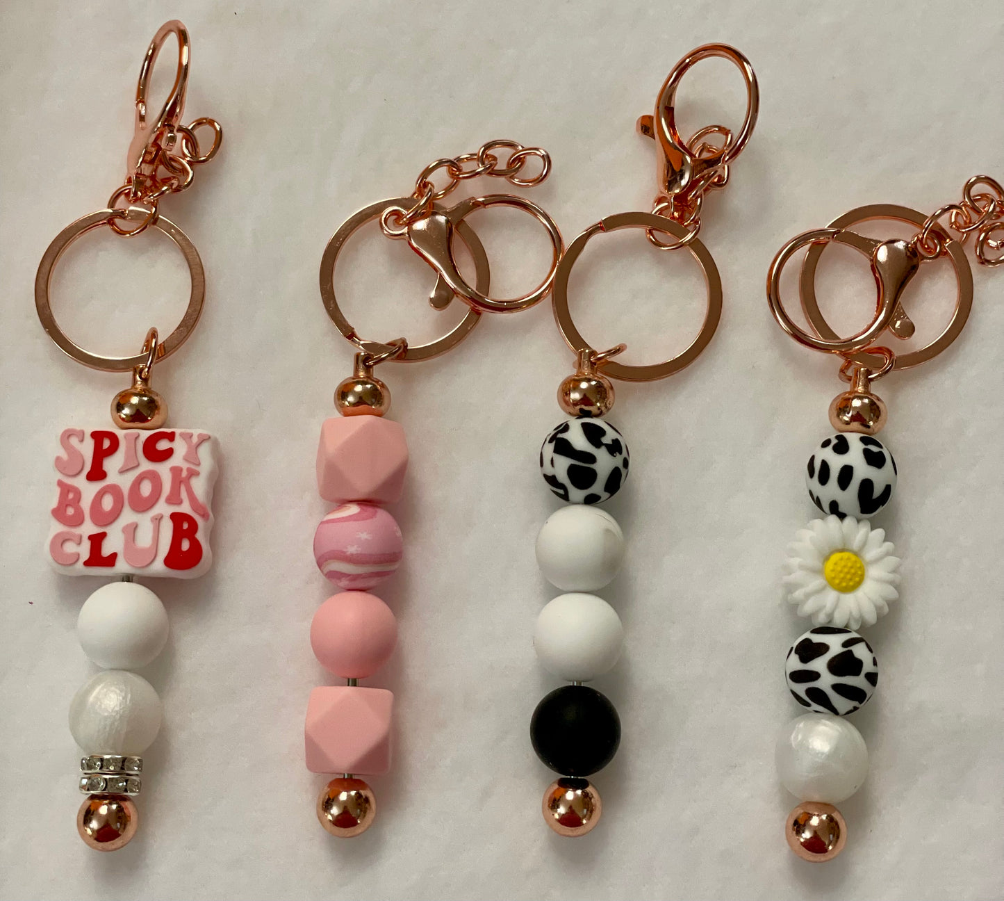 Beaded keychains