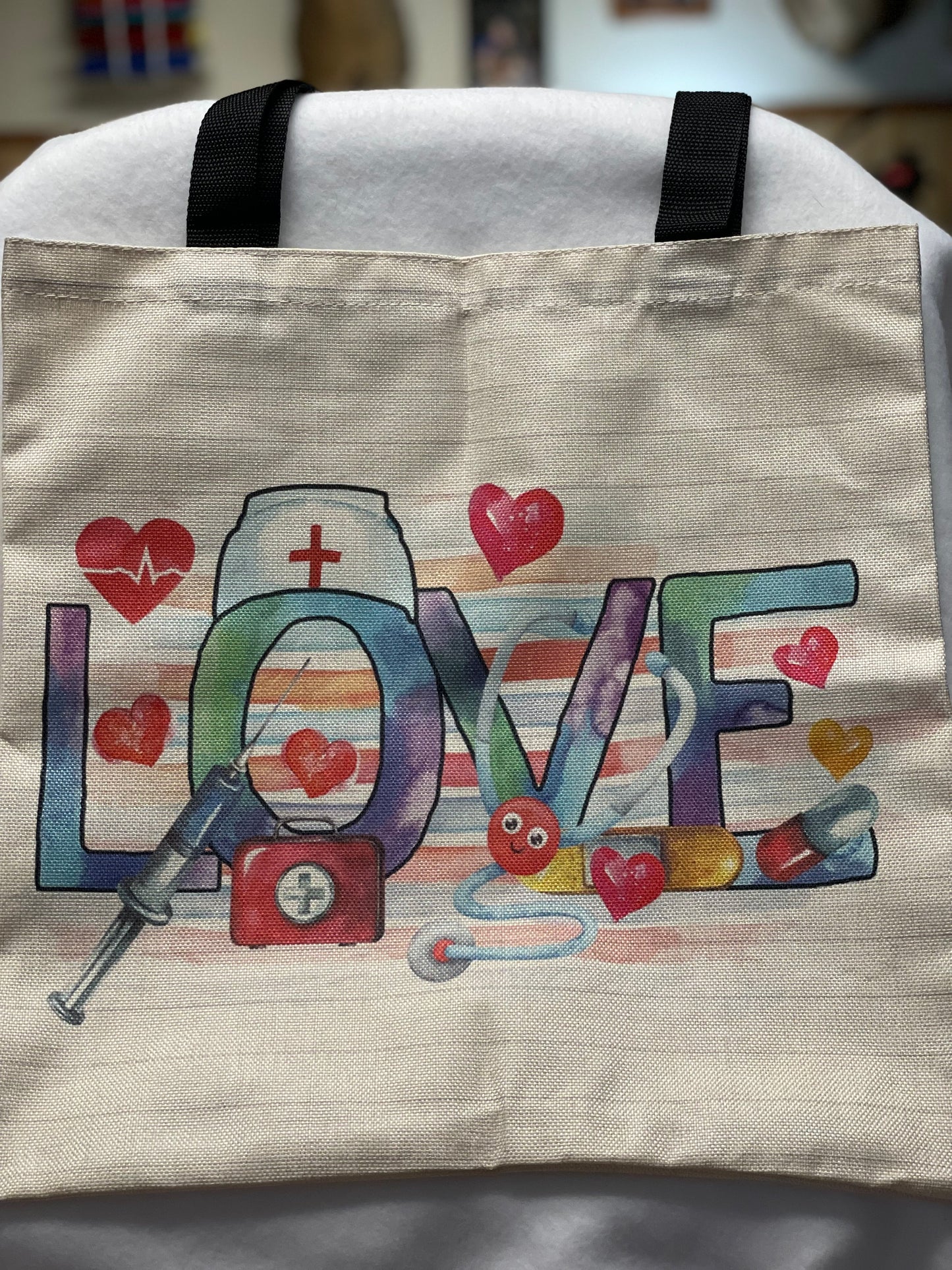 Small canvas tote bags