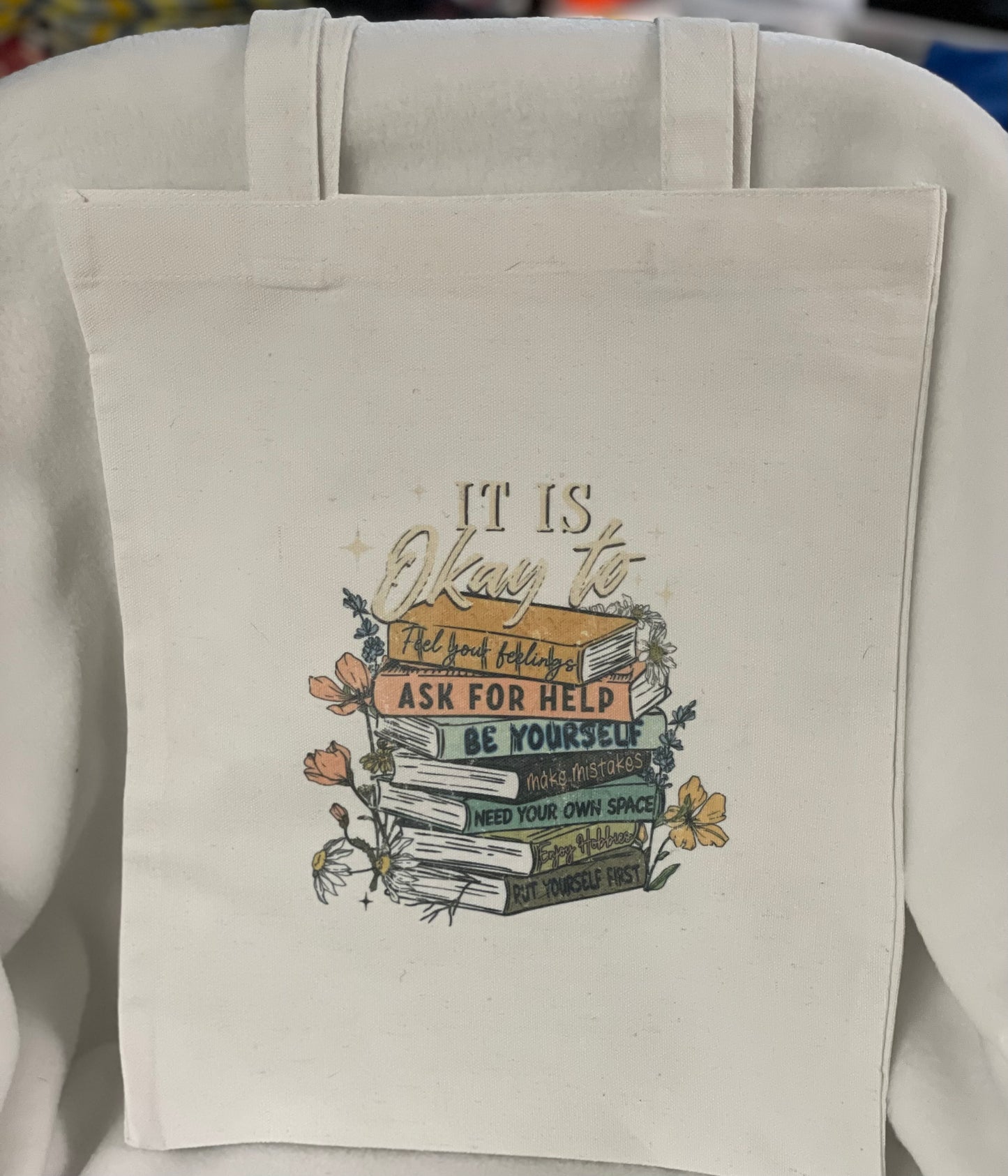 Small canvas tote bags