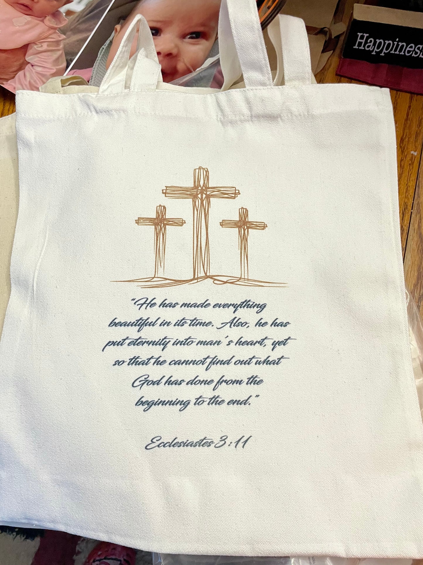Small canvas tote bags