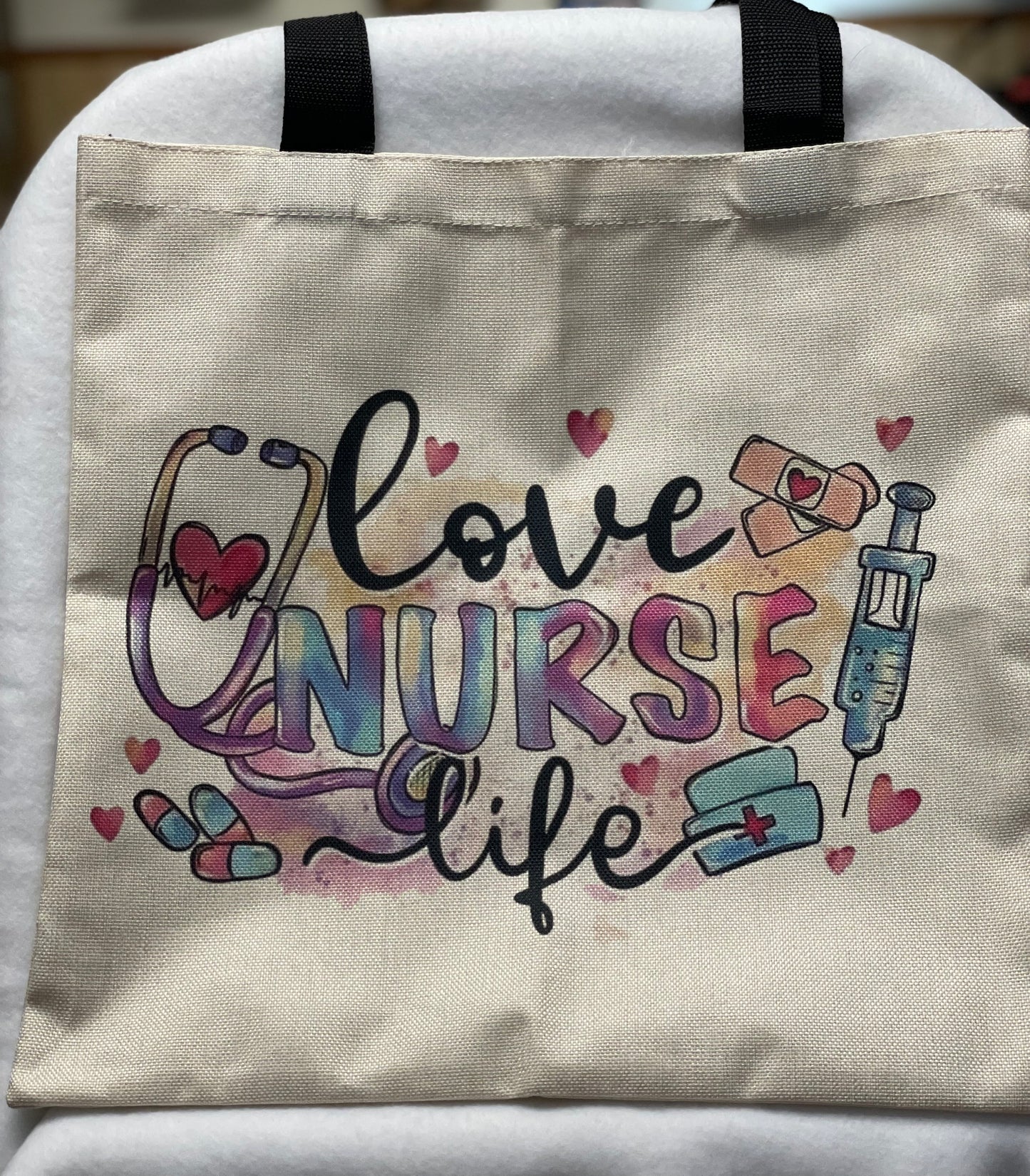 Small canvas tote bags