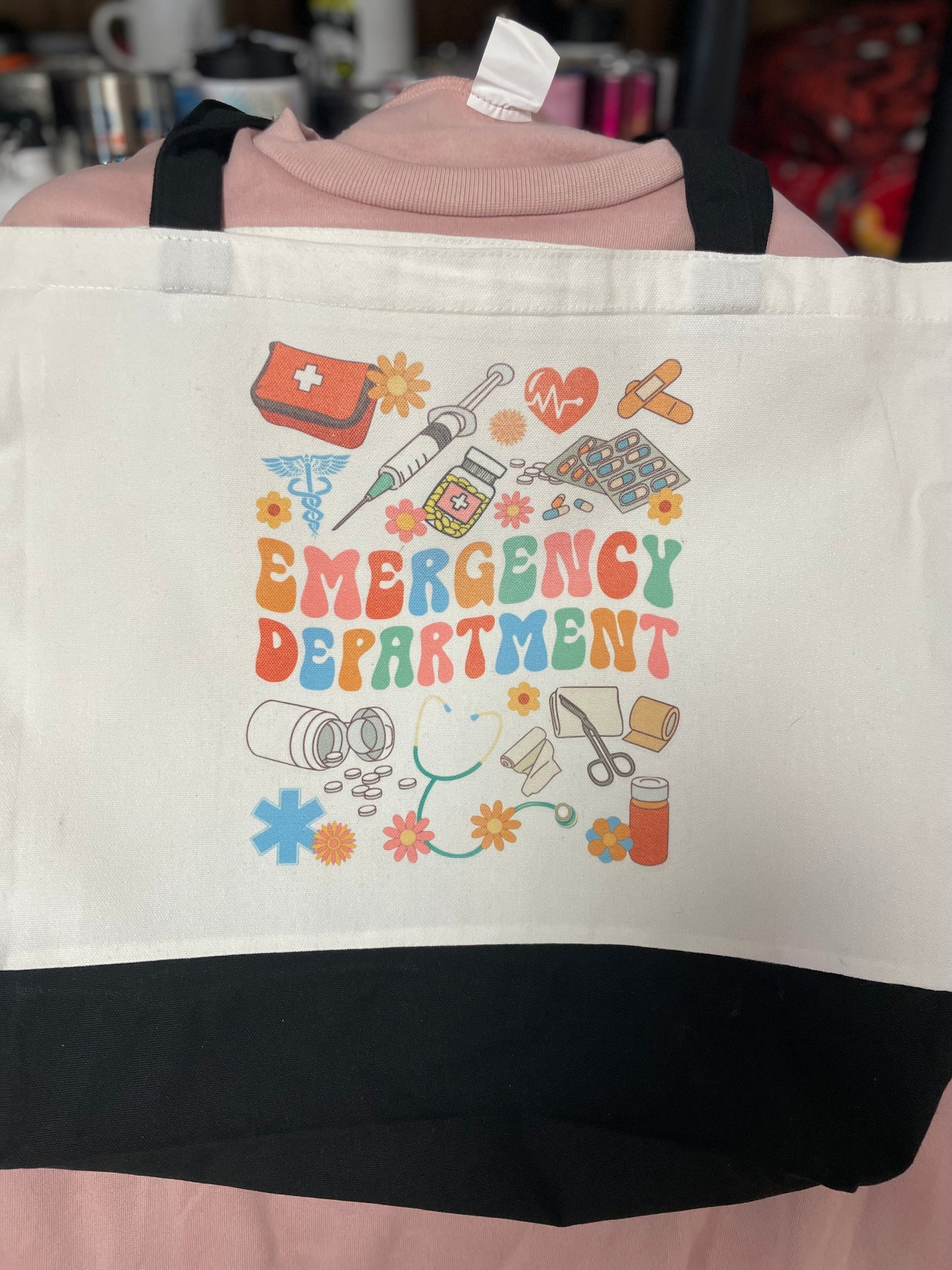 Small canvas tote bags