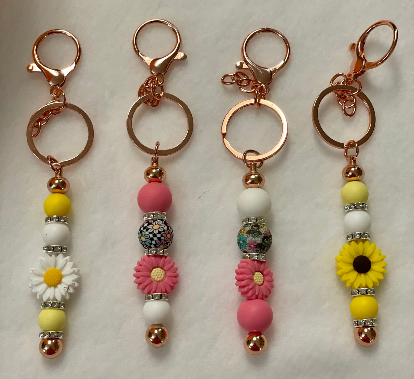 Beaded keychains