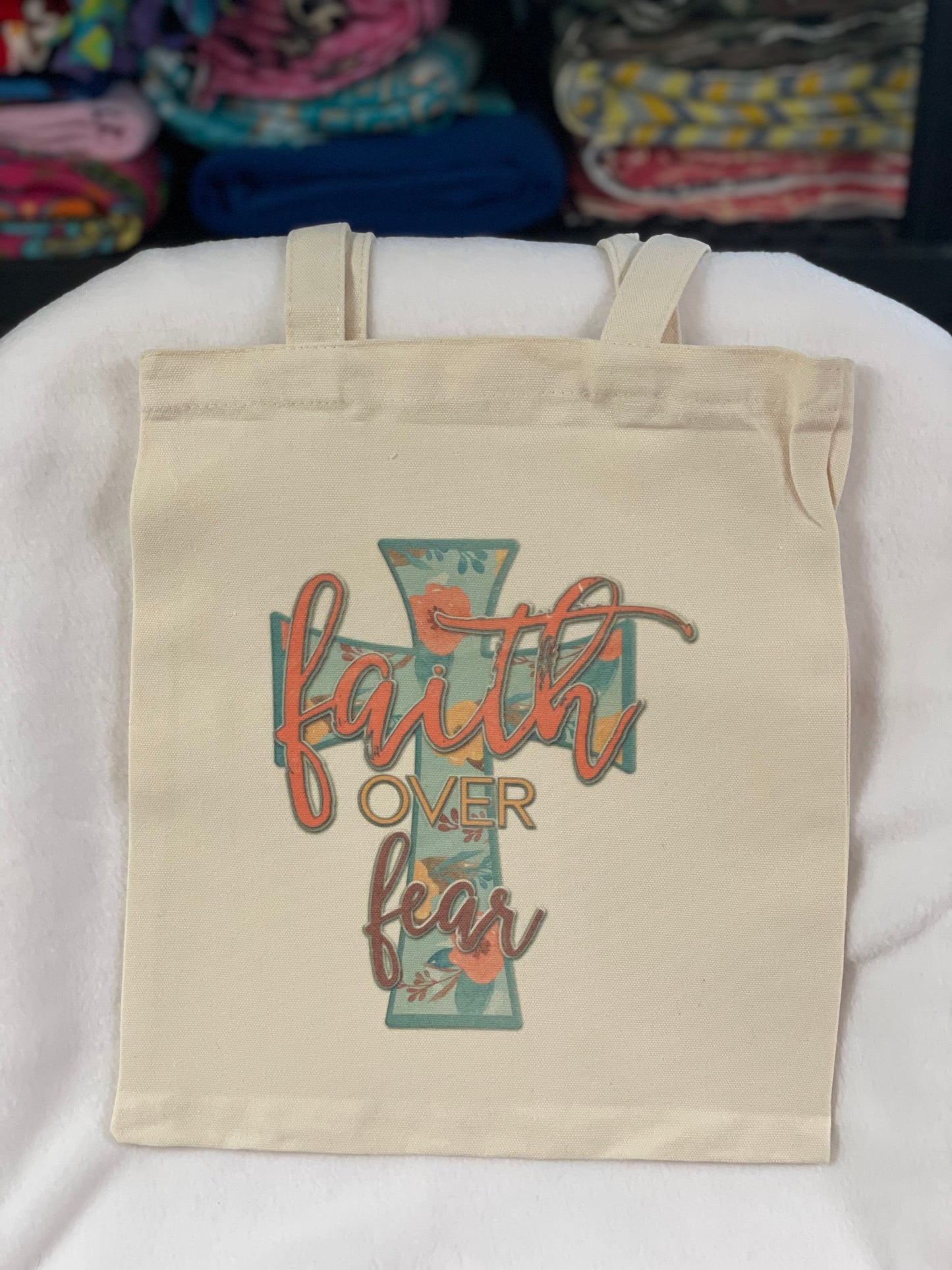 Small canvas tote bags
