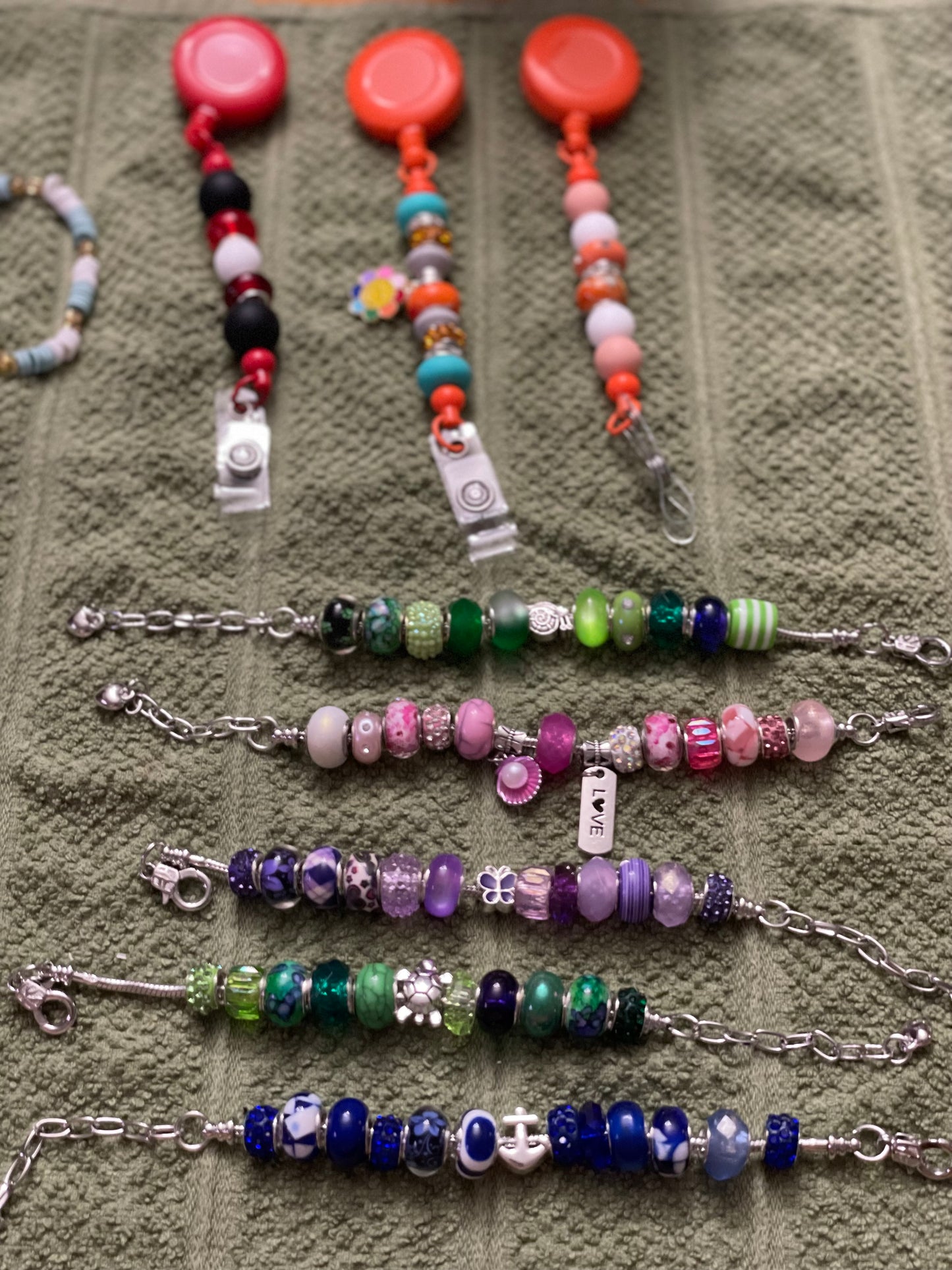 Charm bracelets