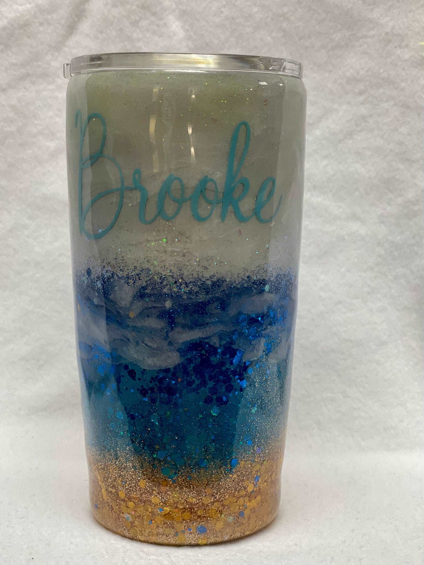 Beach Therapy!!! Enjoy a beverage in this 20oz Tumbler.