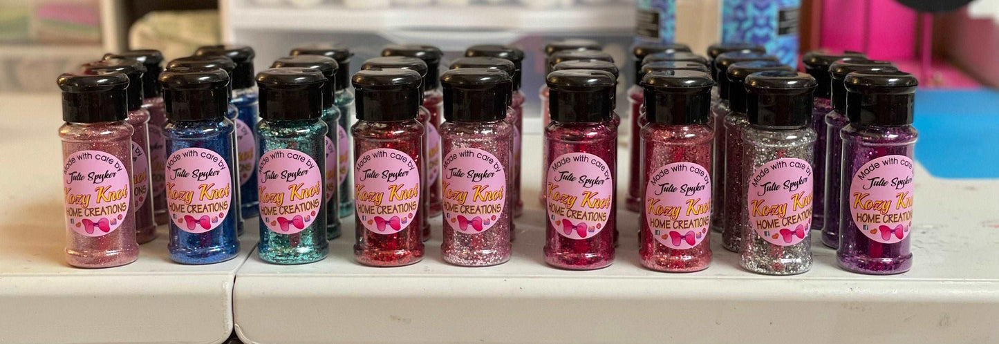 Candi Pink Glitter 2oz
