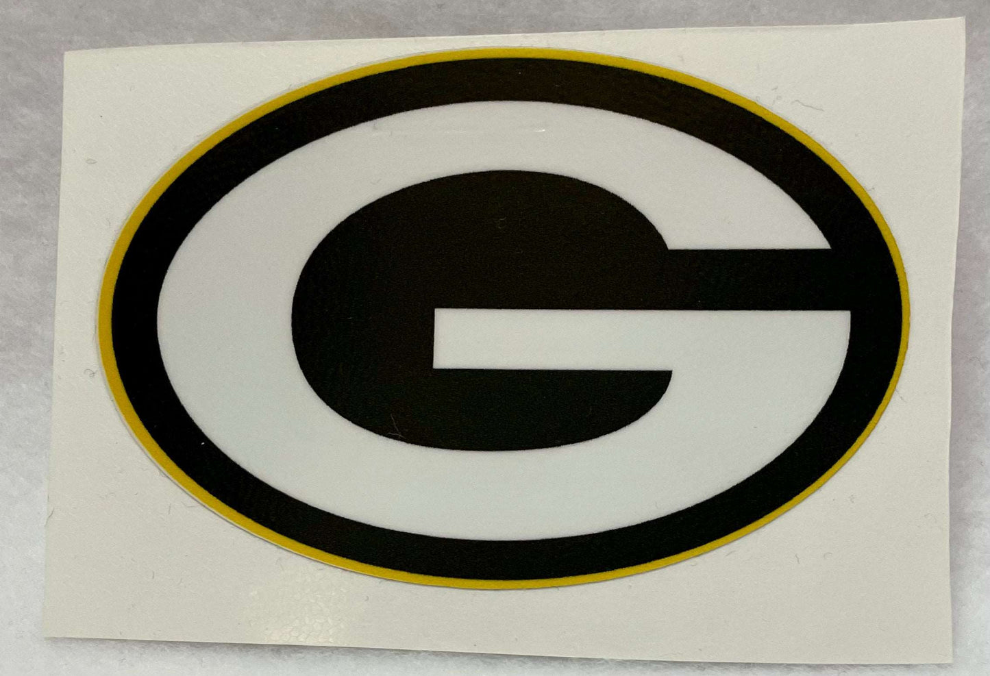 2.5Wx4L Green Bay Packers vinyl decal
