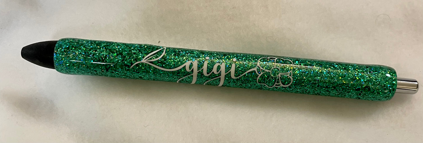 Resin gel pens