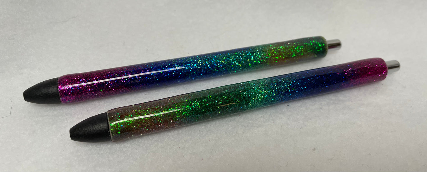 Resin gel pens