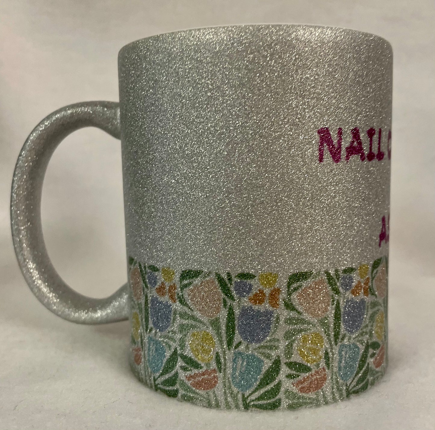 Enjoy your coffee in this 14 ounce ceramic coffee cup!