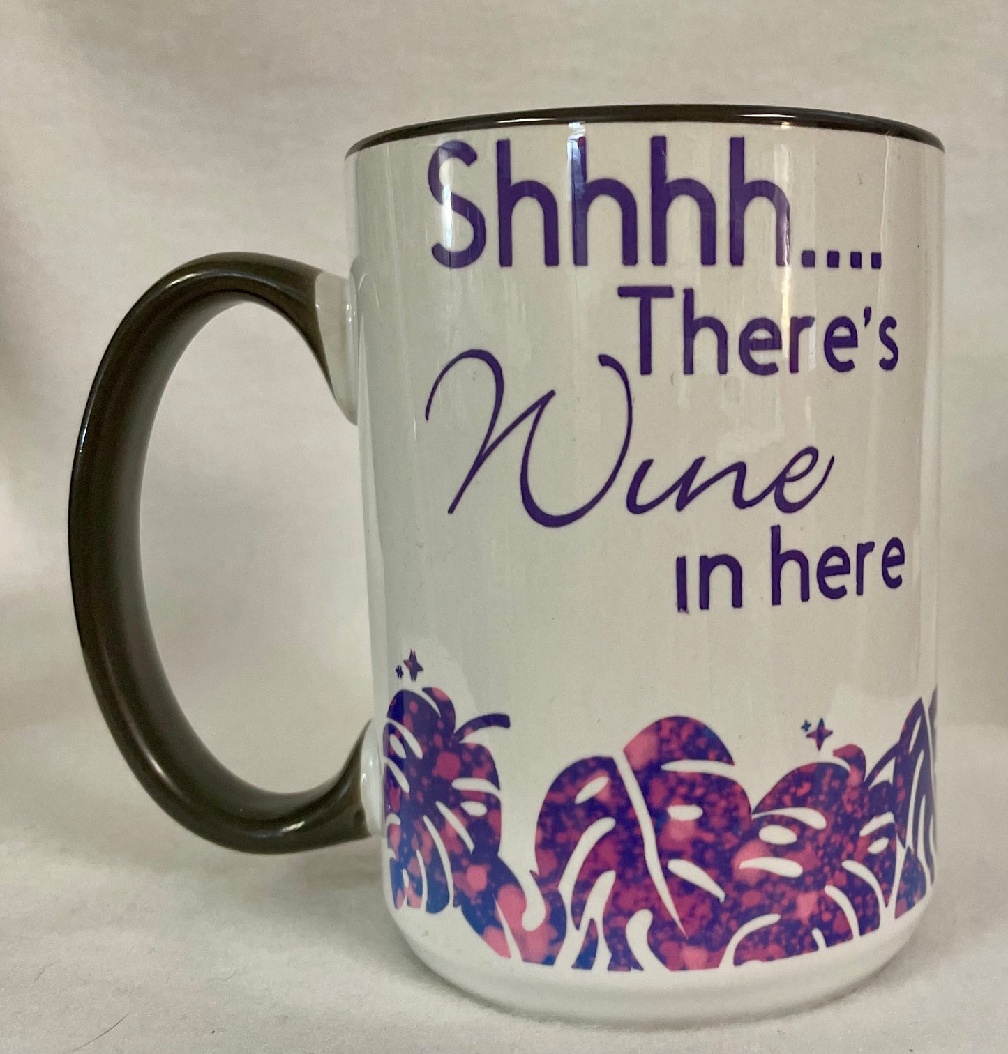 Enjoy your coffee in this 14 ounce ceramic coffee cup!
