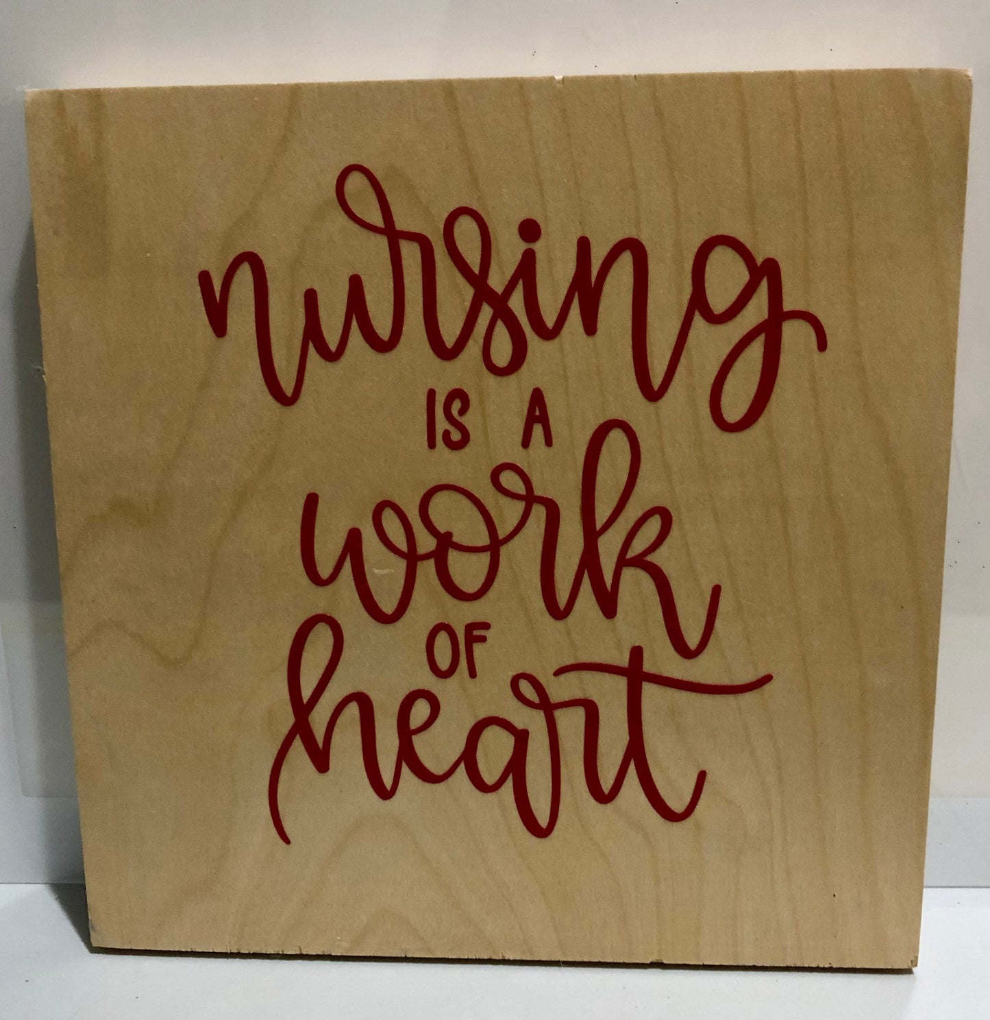 Small wooden sign. Perfect for your wall or table