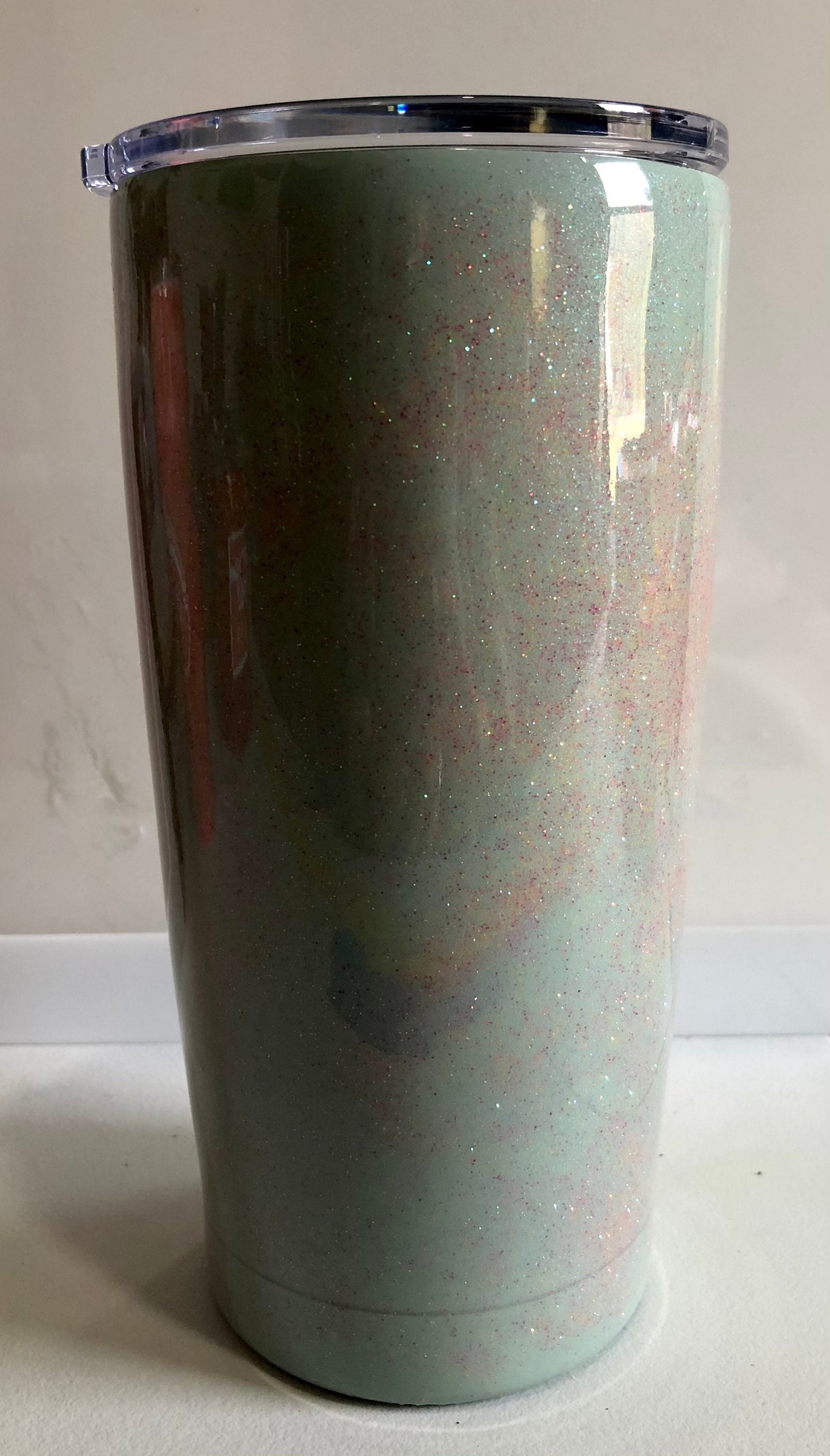 You can Personalize your own tumbler. Enjoy your coffee or cold drink in this 20oz Tumbler.