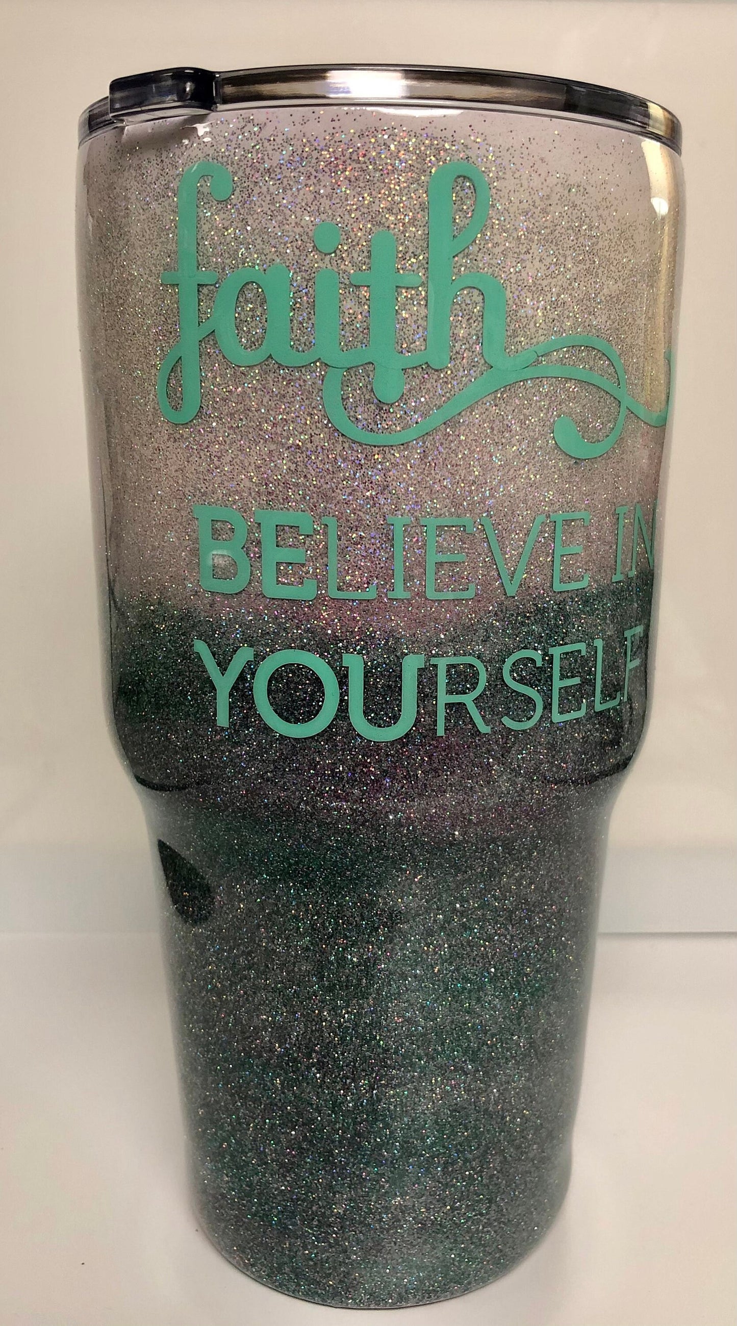 Faith.....Enjoy a beverage in this 30 oz Tumbler.