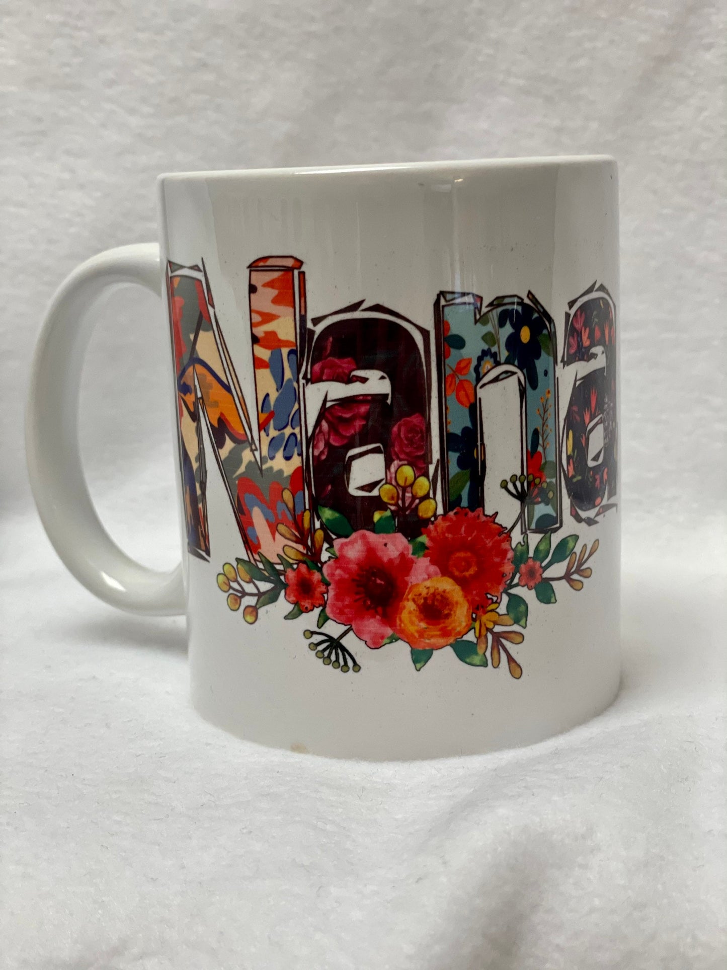 To all the Nana’s! Enjoy your coffee in this 14 ounce ceramic coffee cup!