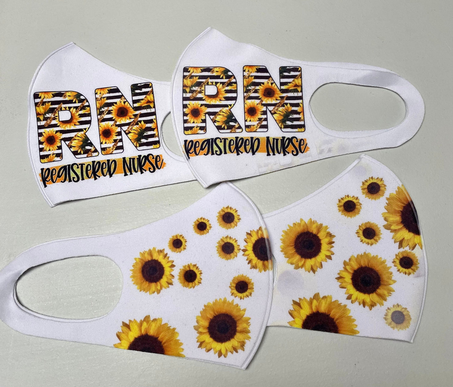 White Face Mask/ protective wear