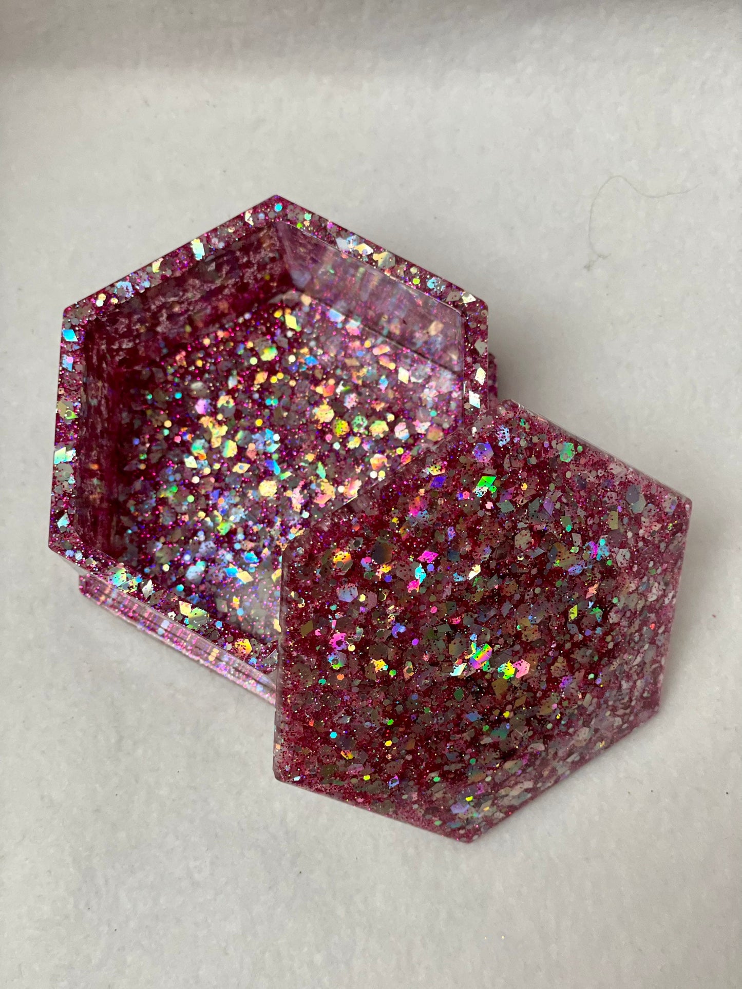 Resin trinket box/jewelry box
