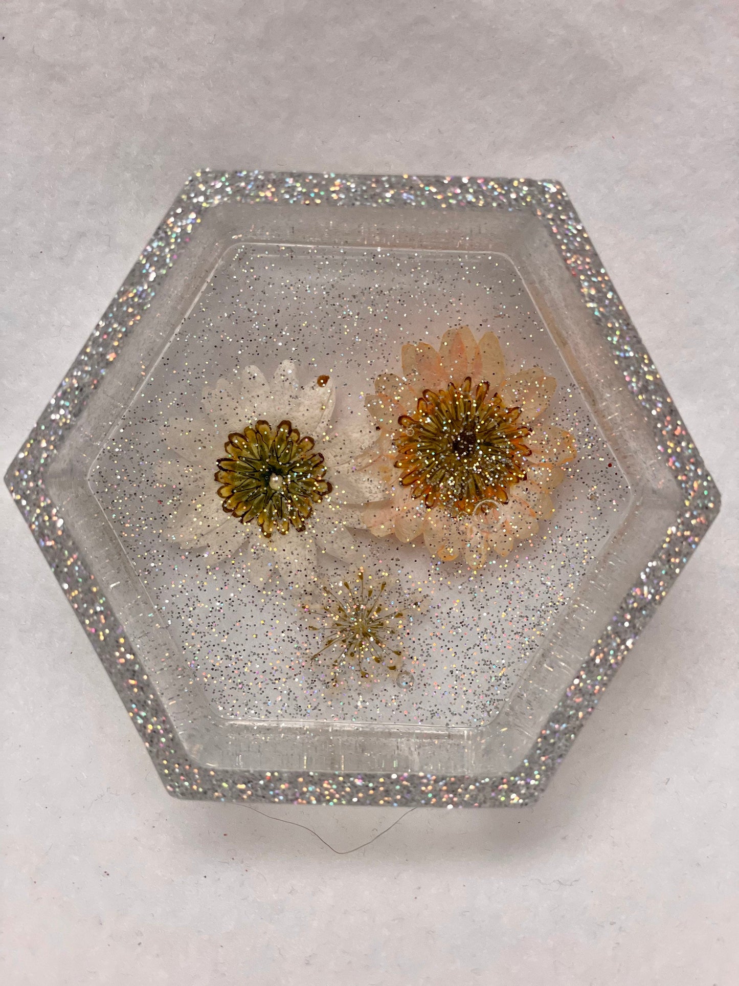 Resin trinket box/jewelry box