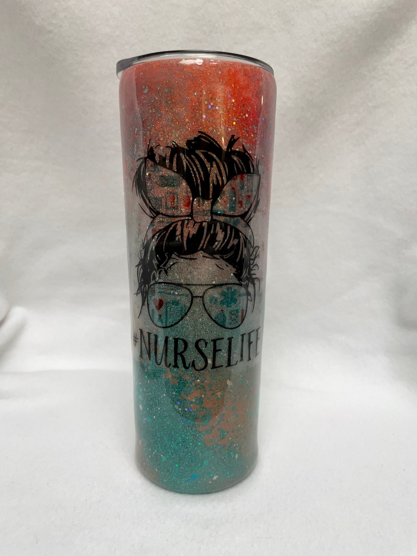For all the RN’s....Enjoy a beverage in this 20oz skinny Tumbler.