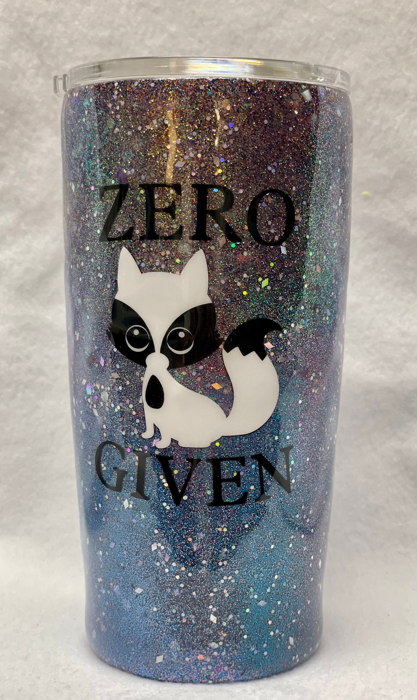 Zero Fox Given! Enjoy a beverage in this 20oz Tumbler.