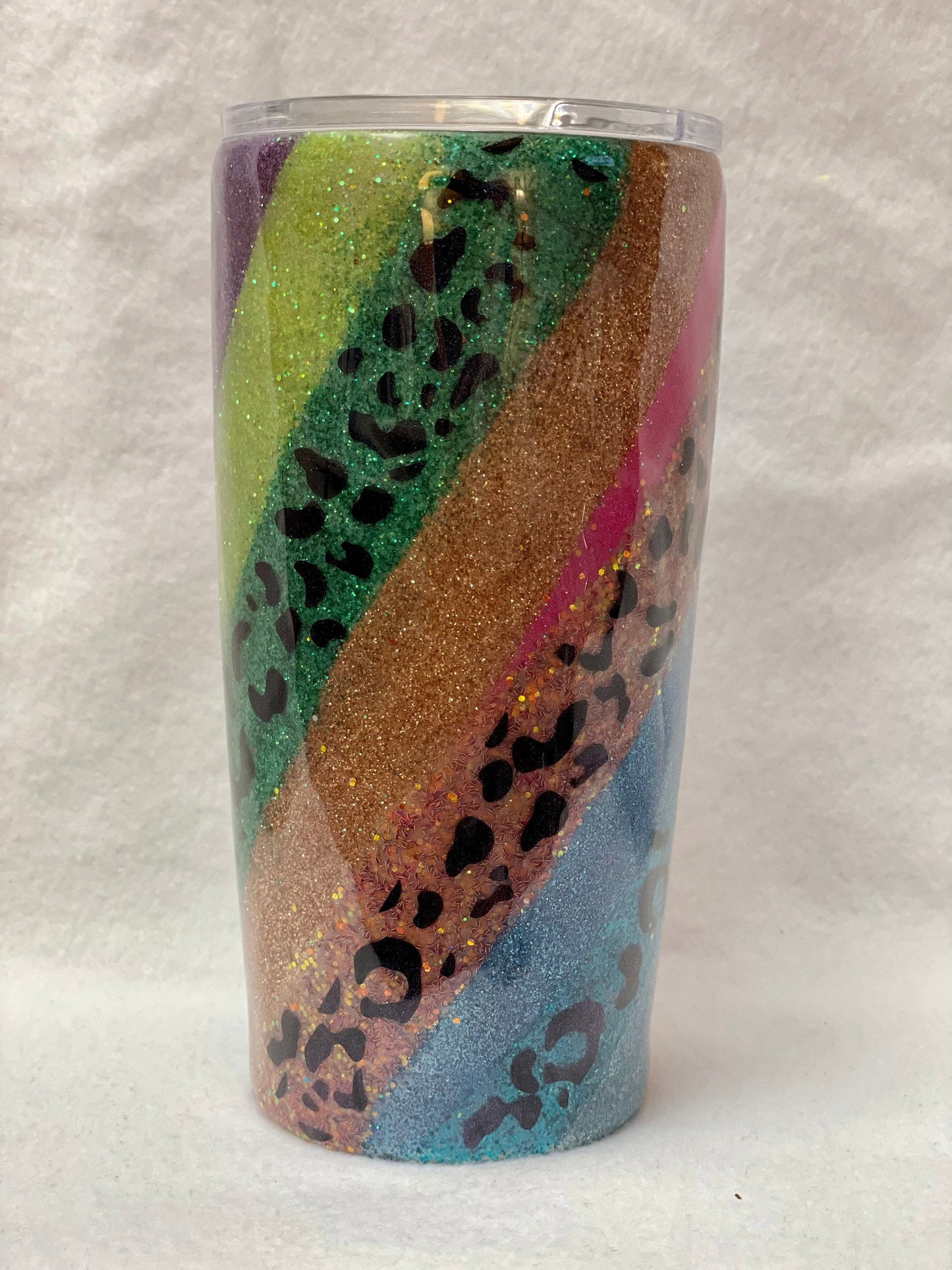 Love Rainbows? Enjoy a beverage in this 20oz Tumbler.