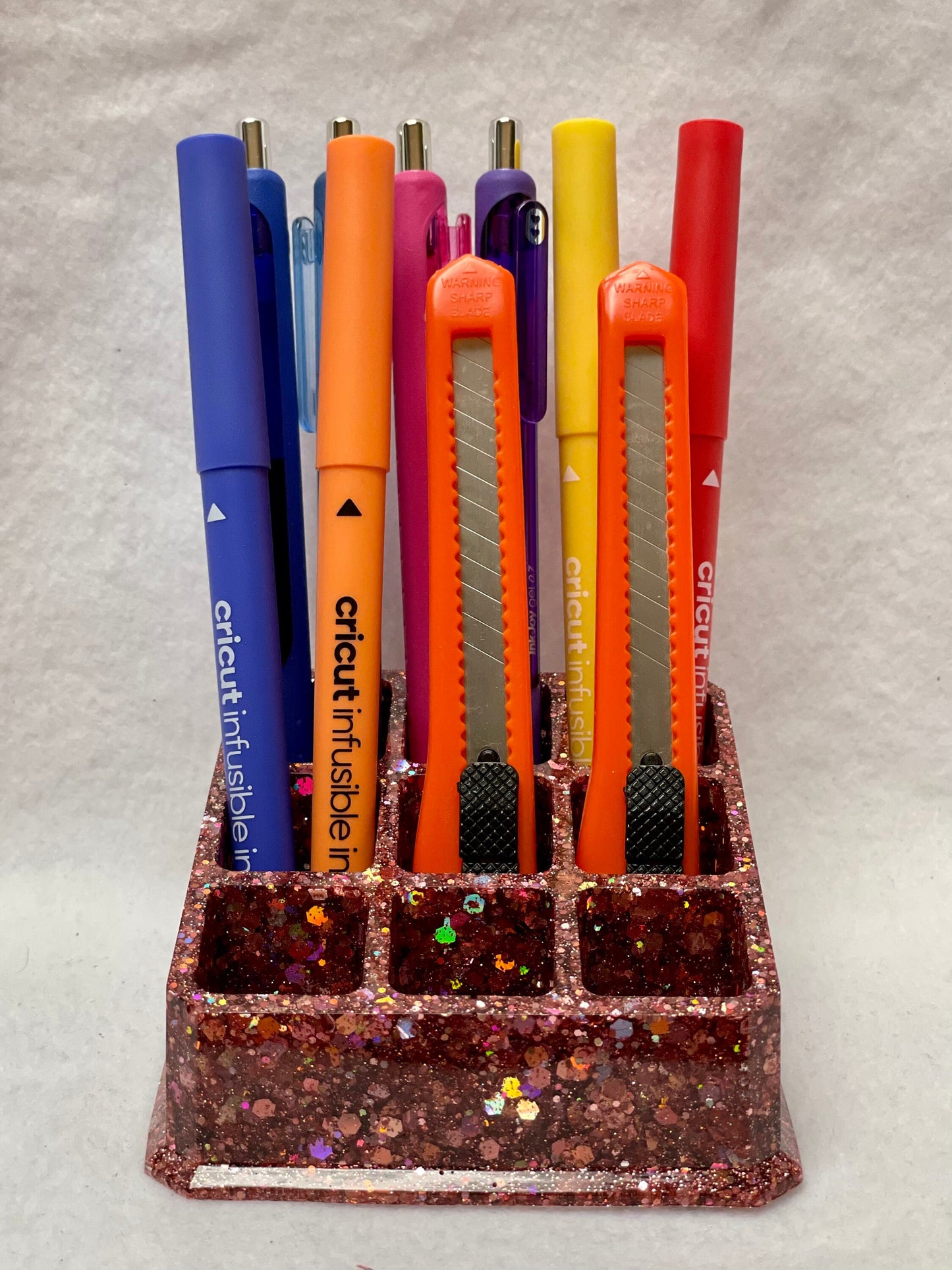 Need a small makeup, pen or utility holder.