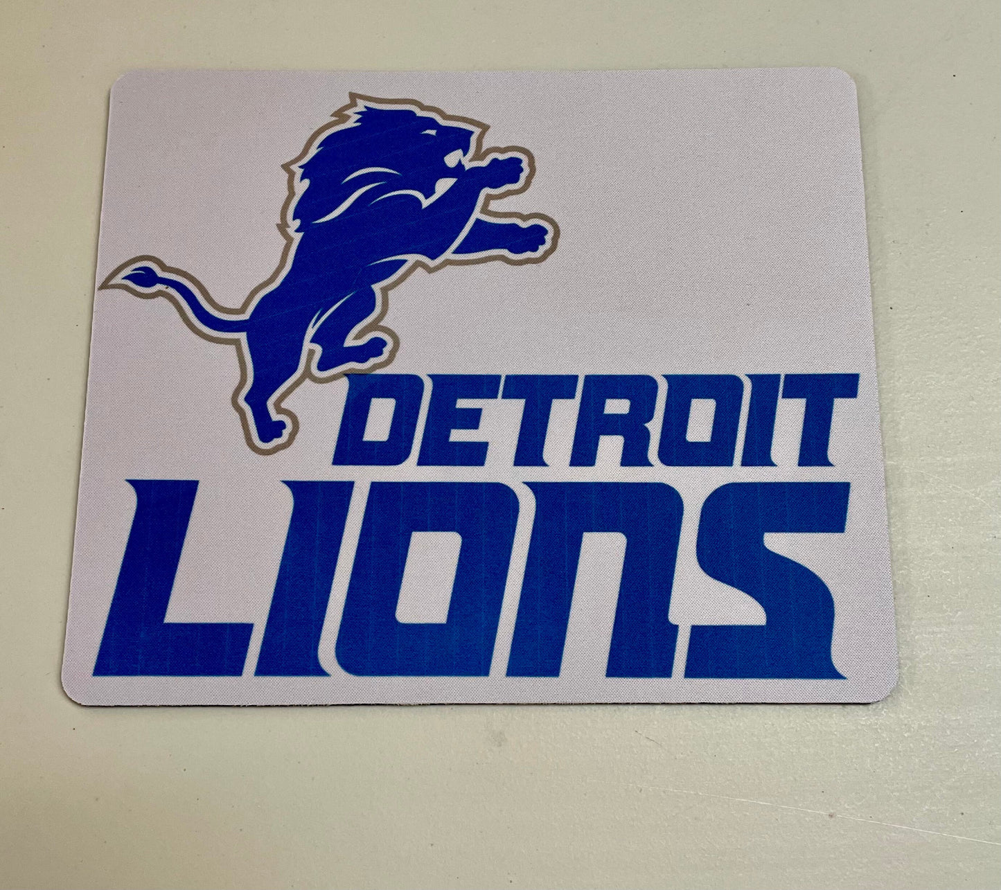 Love Detroit Lions? Enjoy this Desk Mousepad