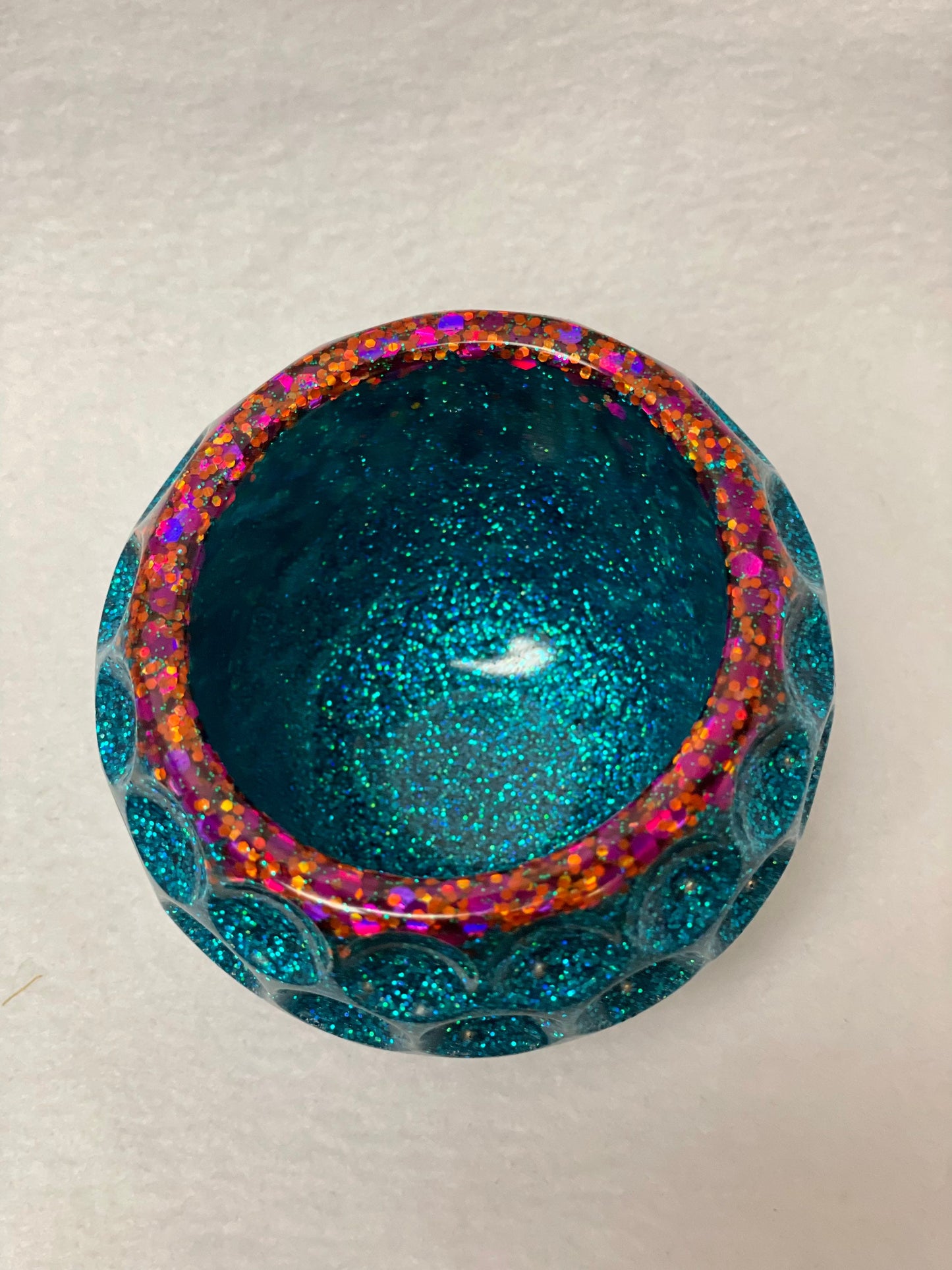 Resin jewelry bowl