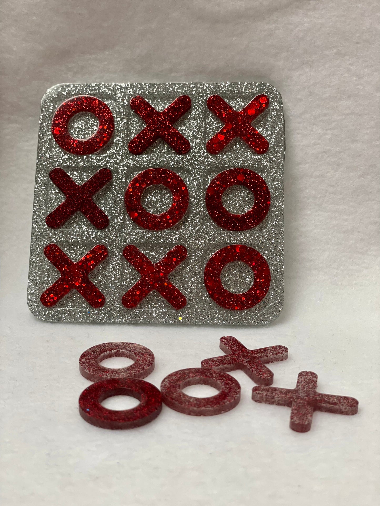 Love tic-tac-toe? Have fun playing it with this resin board game