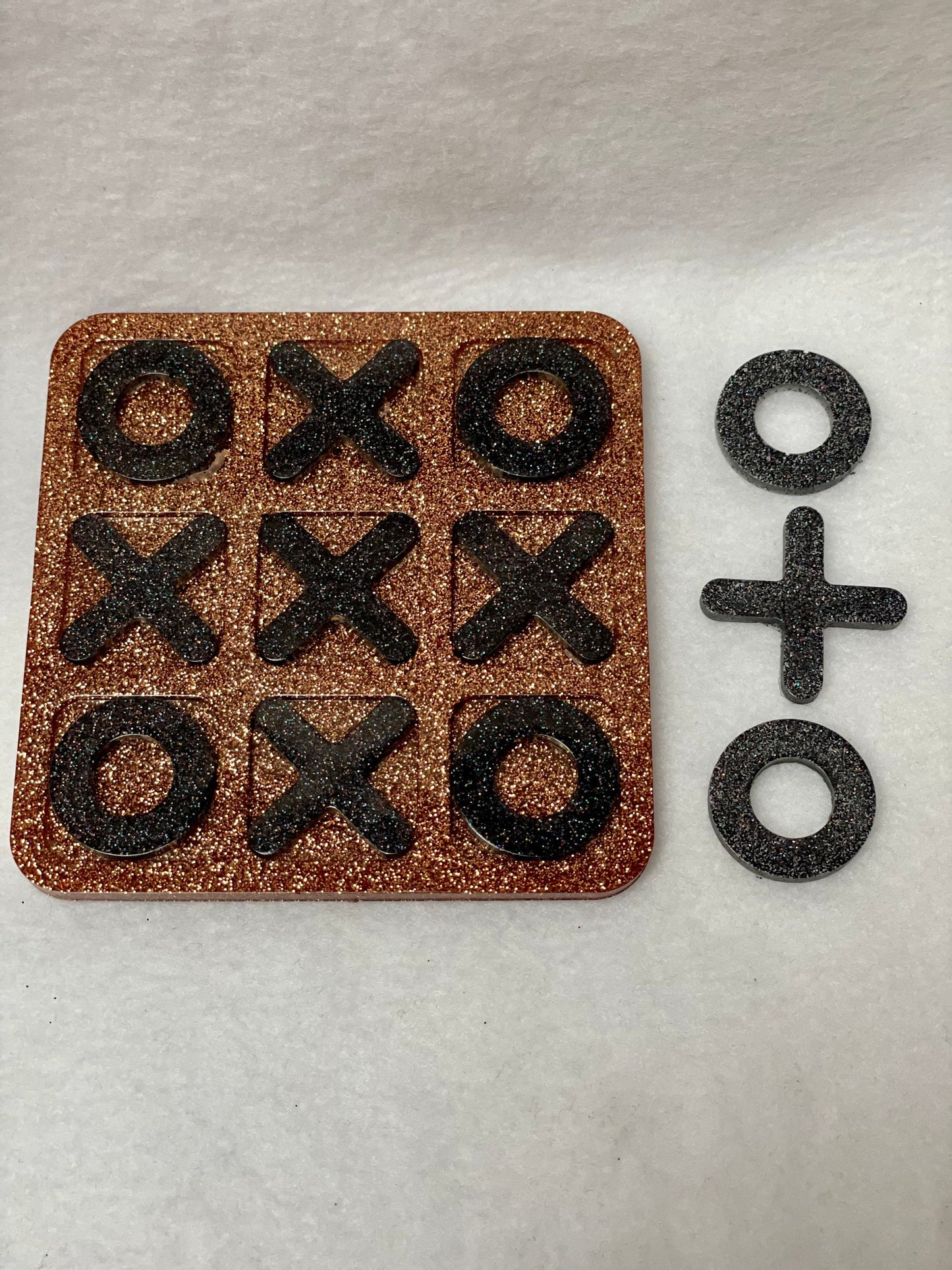 Love tic-tac-toe? Have fun playing it with this resin board game