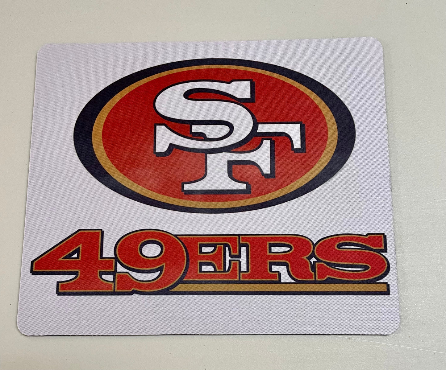 Love San Francisco 49ers? Enjoy this Desk Mousepad
