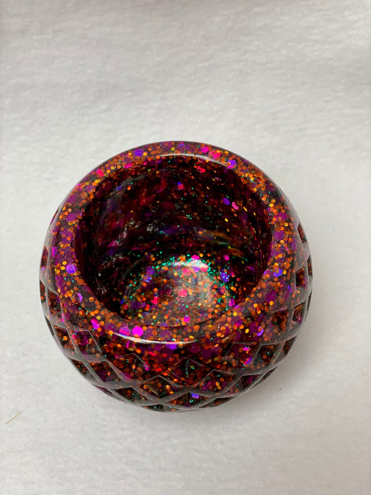 Resin jewelry bowl