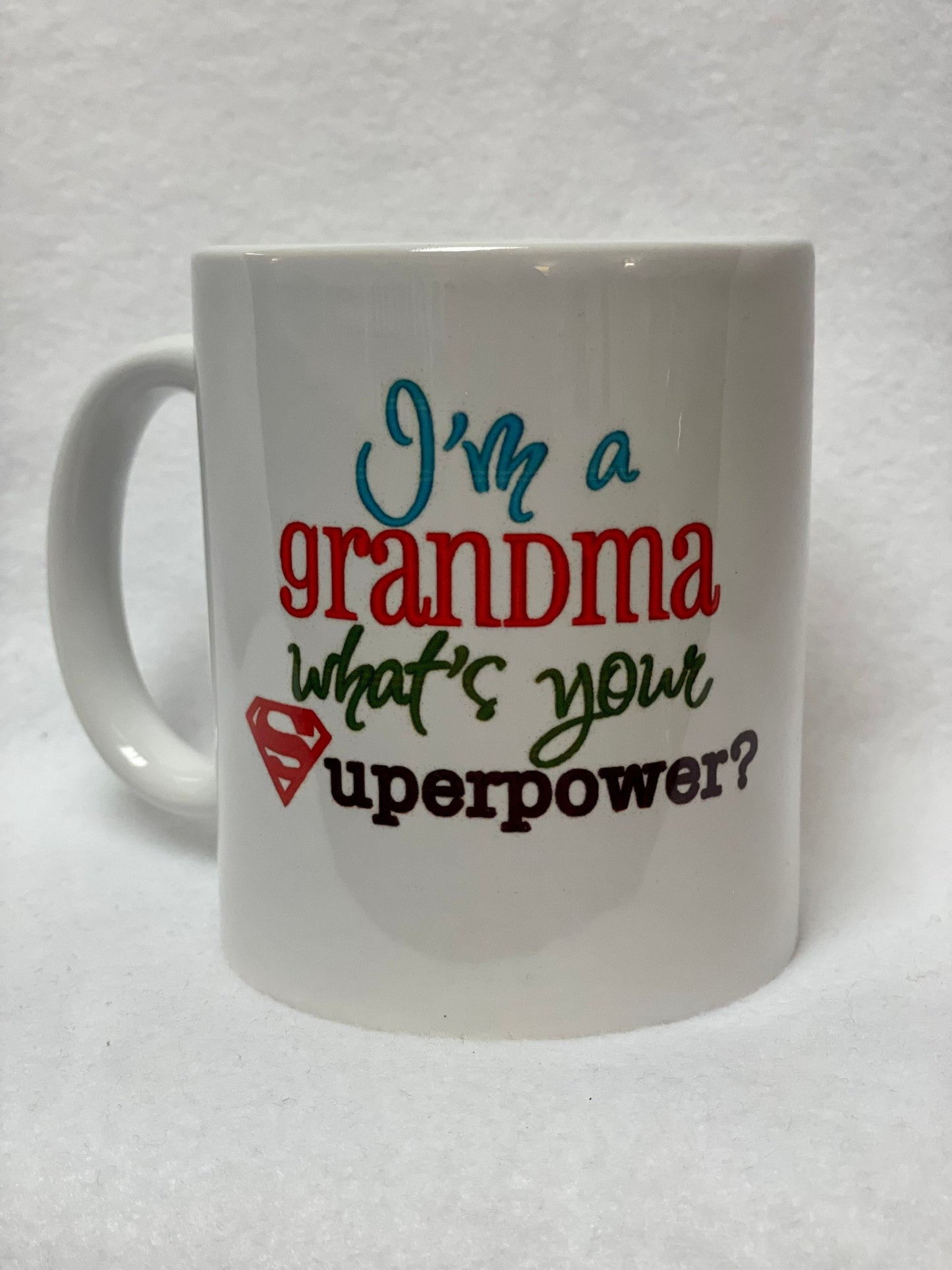 To all the Grandma’s! Enjoy your coffee in this 14 ounce ceramic coffee cup!