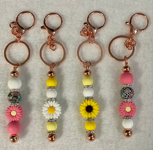 Beaded keychains