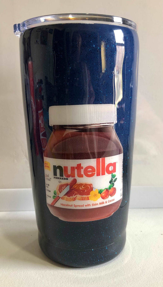 Do you love Nutella? Enjoy a beverage in this 20oz Tumbler.