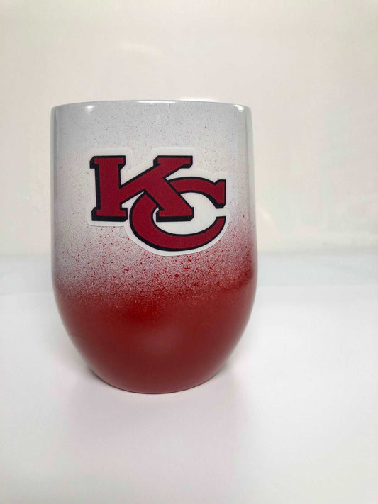 Do you love the Kansas City Chiefs? Enjoy a beverage in this 12oz Tumbler.