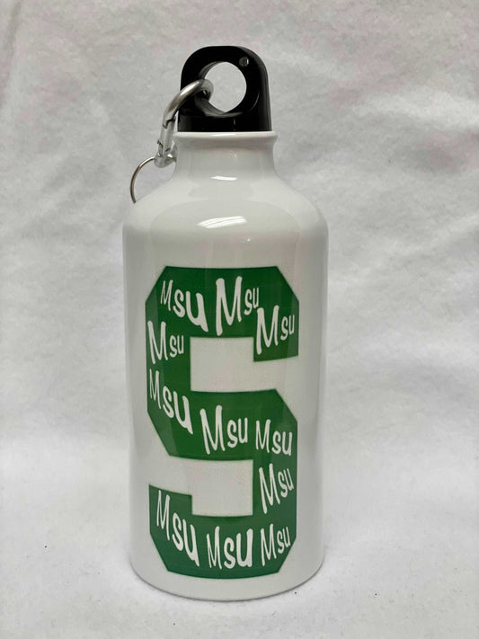 Do you love Michigan State University? Enjoy a cold beverage in this 16 oz Aluminum Sports Bottle
