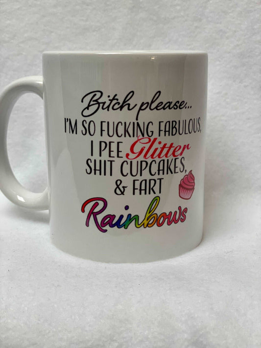 B*t*h please….Enjoy your coffee in this 14 ounce ceramic coffee cup!