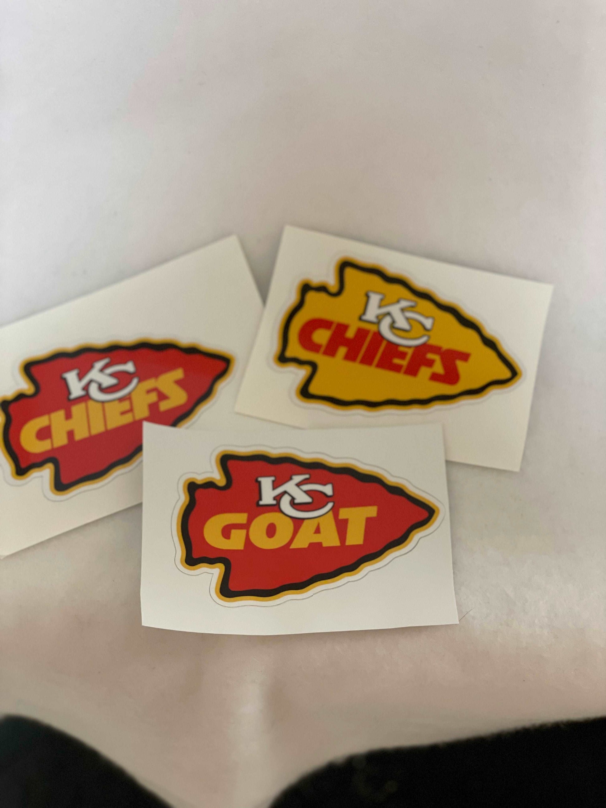 5.5Wx9L Kansas City Chiefs vinyl decal