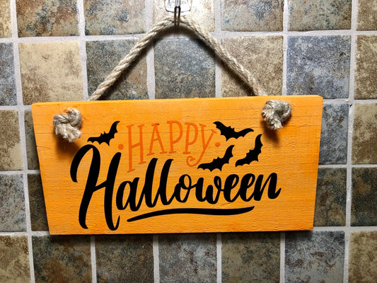 Small Hanging Wooden Sign