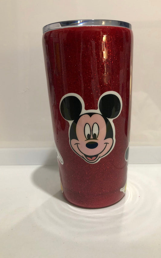 Love Mickey Mouse? Enjoy a beverage in this 20oz Tumbler.