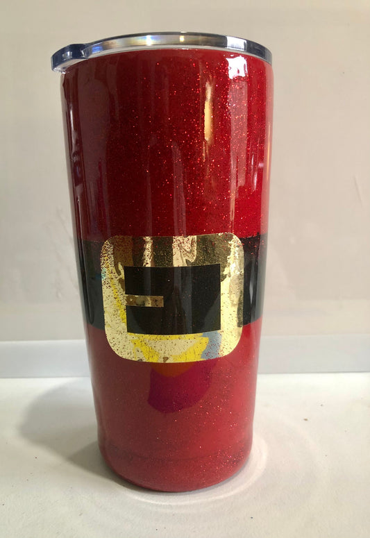 Love Santa? Enjoy a beverage in this 20oz Tumbler.