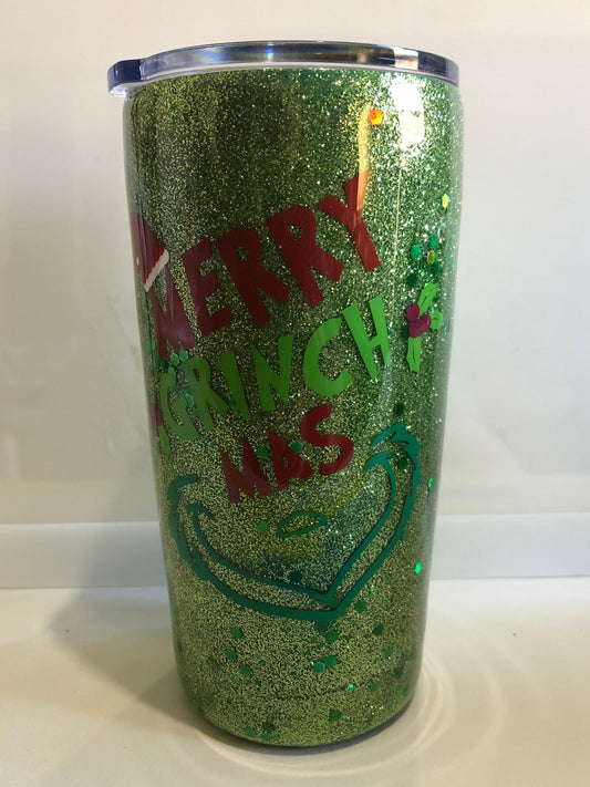 Merry Ginchmas? Enjoy a beverage in this 20oz Tumbler.