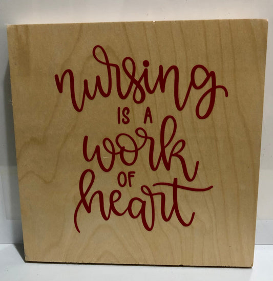 Small wooden sign. Perfect for your wall or table