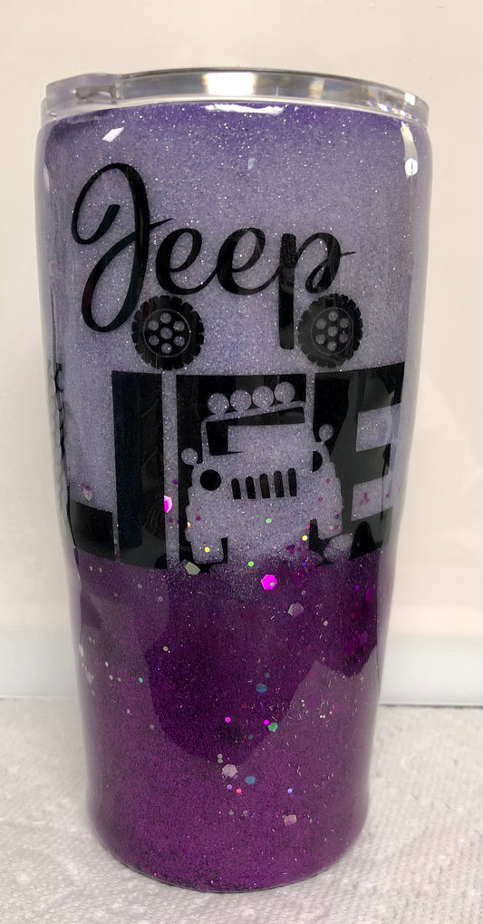 Love Jeep’s and Jeep Life? Enjoy a beverage in this 20oz Tumbler.