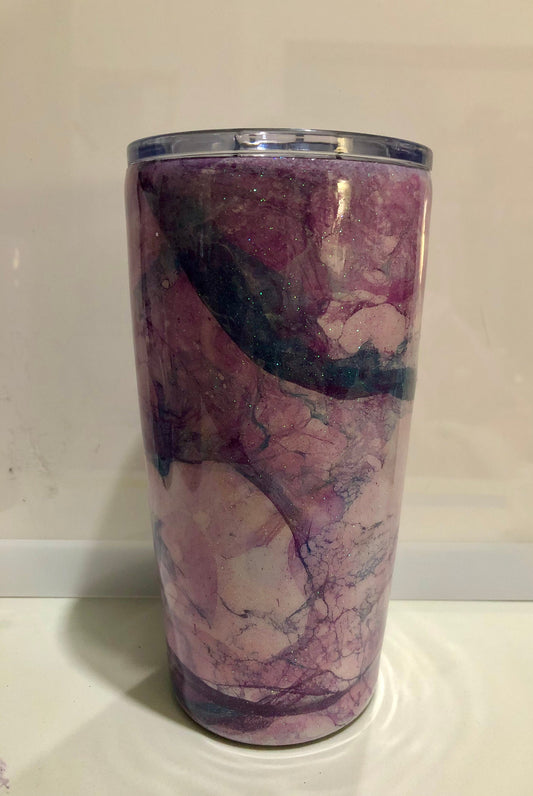 You can Personalize your own tumbler. Enjoy your coffee or cold drink in this 20oz Tumbler.