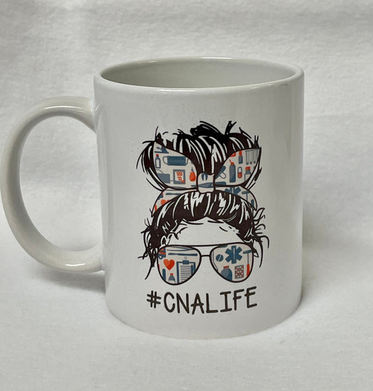 For all the CNA’s.. Enjoy your coffee in this 14 ounce ceramic coffee cup!