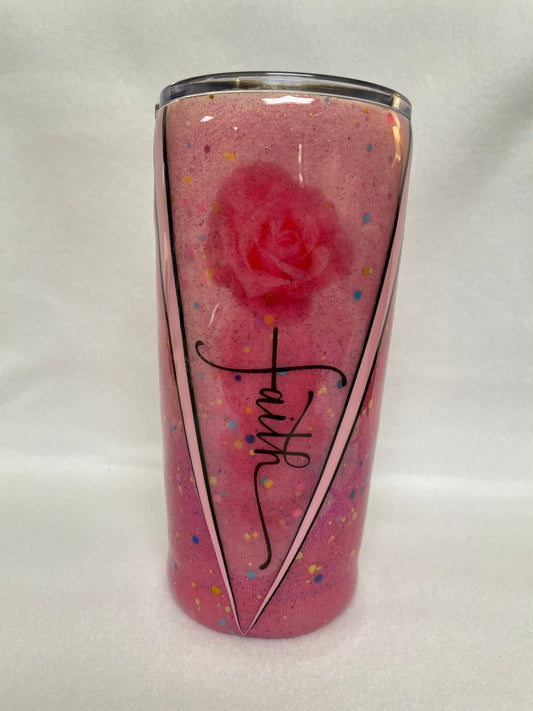 Enjoy a beverage in this 20oz Tumbler.