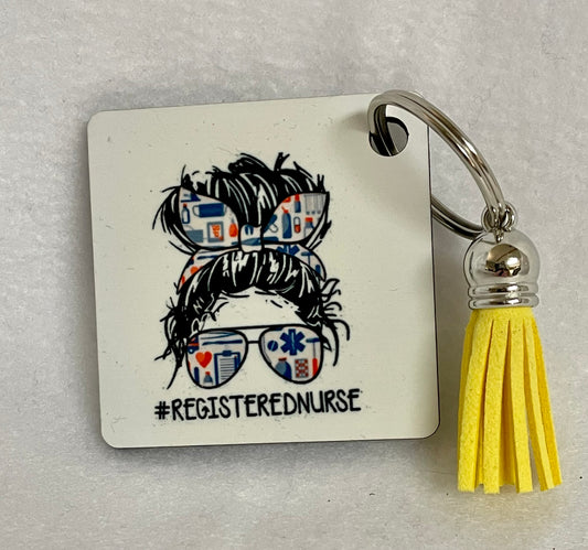 Enjoy the Nurse key ring